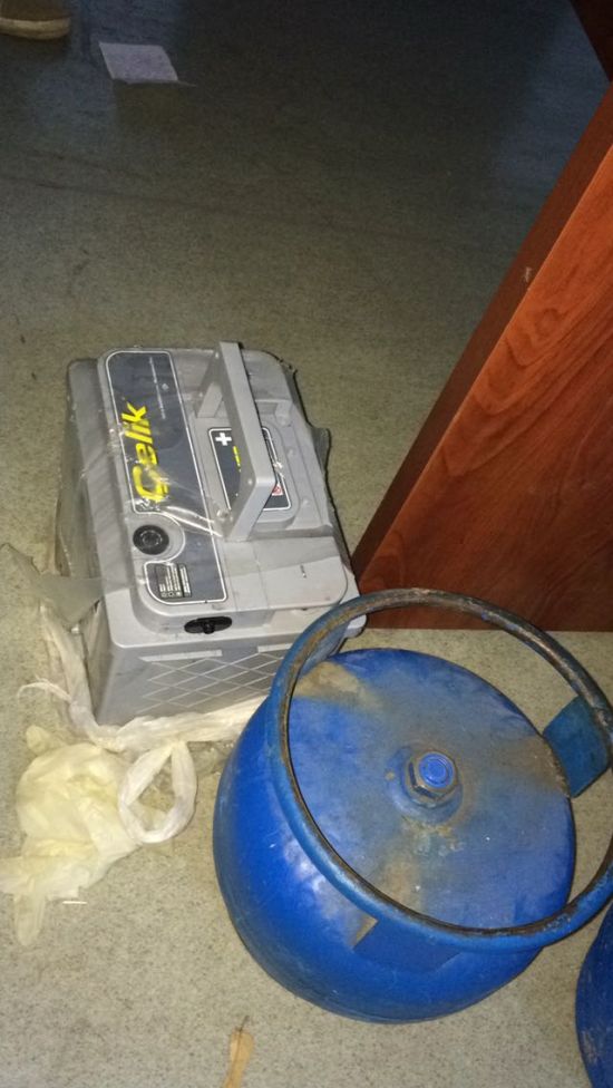 Derik'te bomba yapımında kullanılan malzeme bulundu