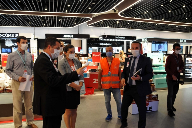 İstanbul Havalimanı'nda koronavirüs denetimi