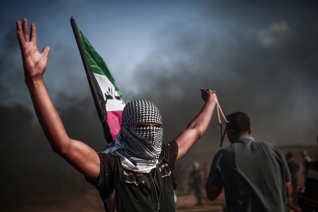 Gazze sınırında 'Milyonluk Kudüs' gösterisi: 4 şehit