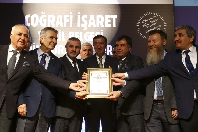 15 ürüne coğrafi işaret belgesi verildi