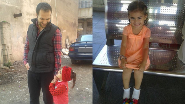 Patlama baba ve kızını hayattan kopardı