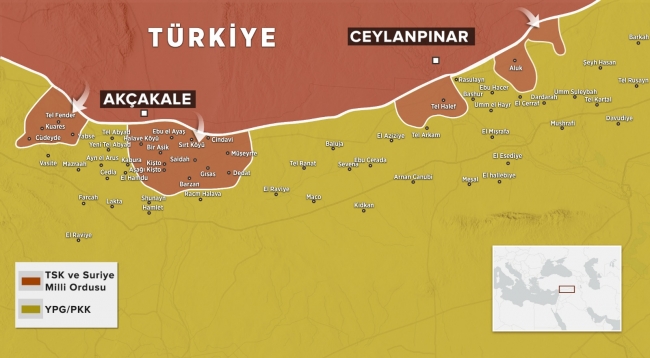 Barış Pınarı Harekatı'nda 399 terörist etkisiz hale getirildi
