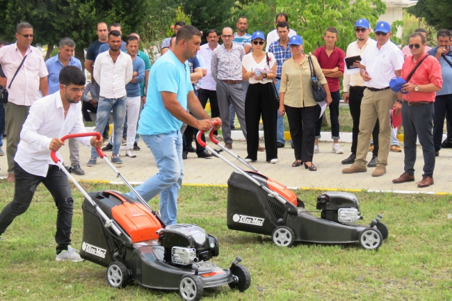 Bahçıvan olmak için yarıştılar