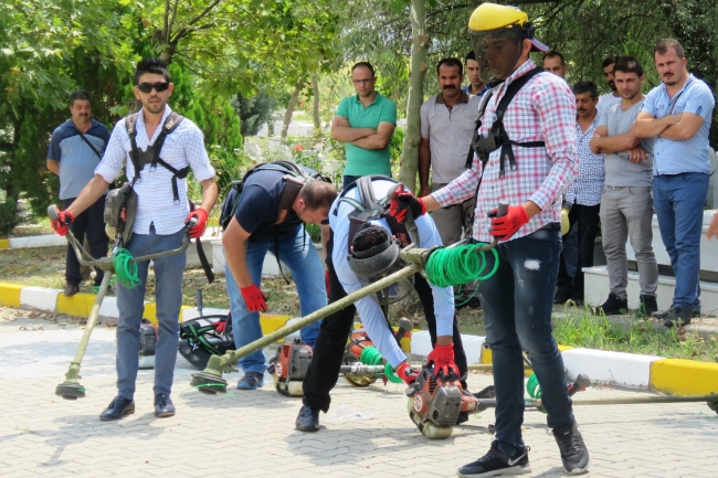 Bahçıvan olmak için yarıştılar