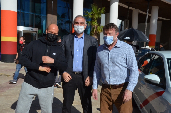 Bakan Ersoy'dan Jason Statham'ın oynadığı film setine ziyaret