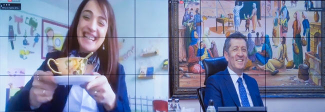 Bakan Selçuk: Uzaktan öğretimin altyapısıyla ilgili büyük bir proje başlattık