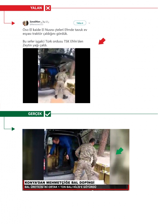 YPG/PKK destekçilerinden bir montaj daha