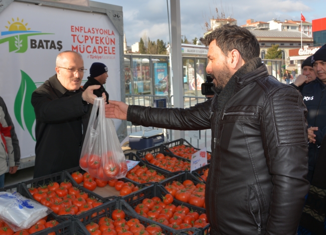 Balıkesir'in ilk tanzim satış noktası açıldı