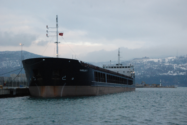 Bartın'da denize düşen Rus gemici kayboldu