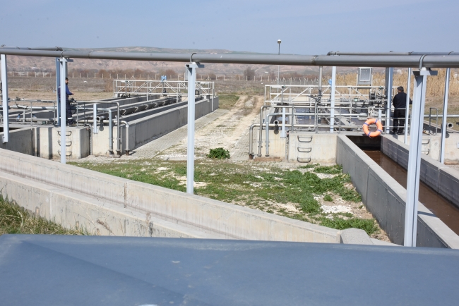 Atık su tesisinden ayda 100 bin liralık destek