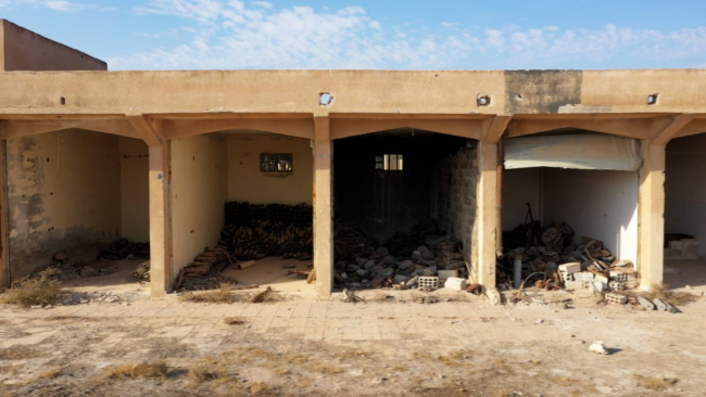 TRT Haber Ayn İsa hattındaki terör yuvasını görüntüledi