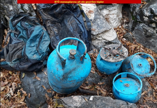 Diyarbakır'da PKK'lı teröristlere ait 13 sığınak imha edildi