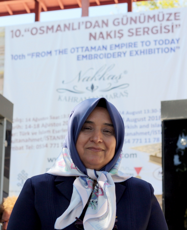 10. Osmanlı'dan Günümüze Nakış Sergisi açıldı