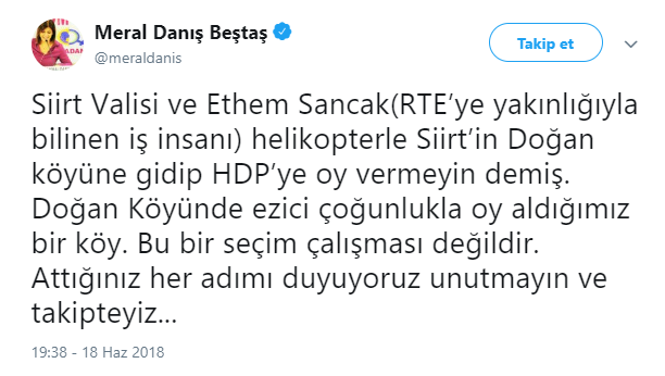 HDP Adana Milletvekili Beştaş’tan Vali Atik ve iş adamı Sancak’a tehdit