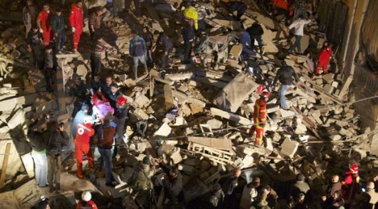 Beyrut'ta Bina Çöktü: 24 Ölü