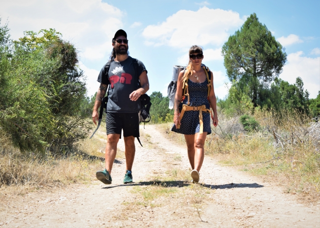 Kentten köye göç eden Elif Sarıkaya'ya Arjantin'den misafir var