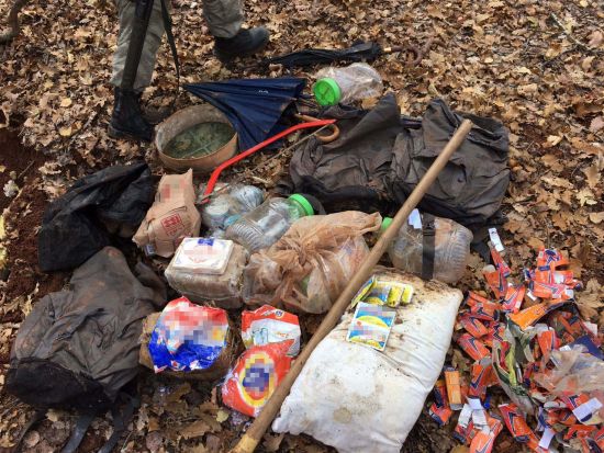 Bingöl'de teröristlerin sığınaklarına operasyon düzenlendi