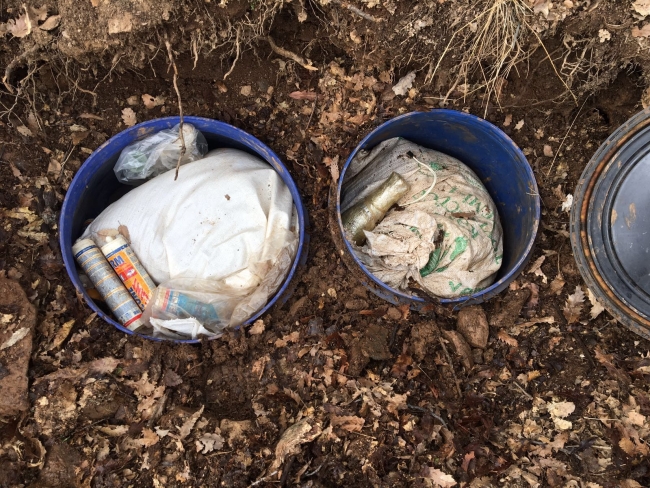 Bitlis'te terör operasyonu: 500 kilo amonyum nitrat bulundu