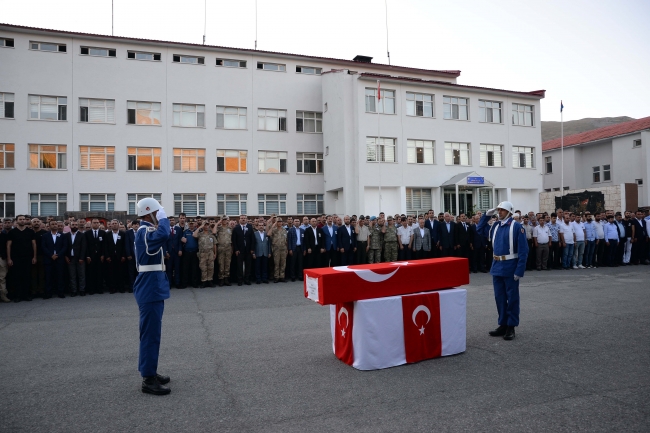 Şehit Binbaşı Akkuş için tören düzenlendi