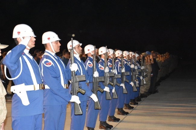 Şehit Binbaşı Akkuş için tören düzenlendi