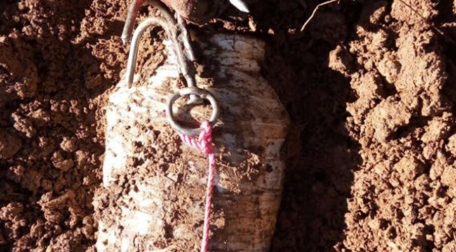 Bitlis'te PKK'ya ait toprağa gömülü patlayıcı ele geçirildi