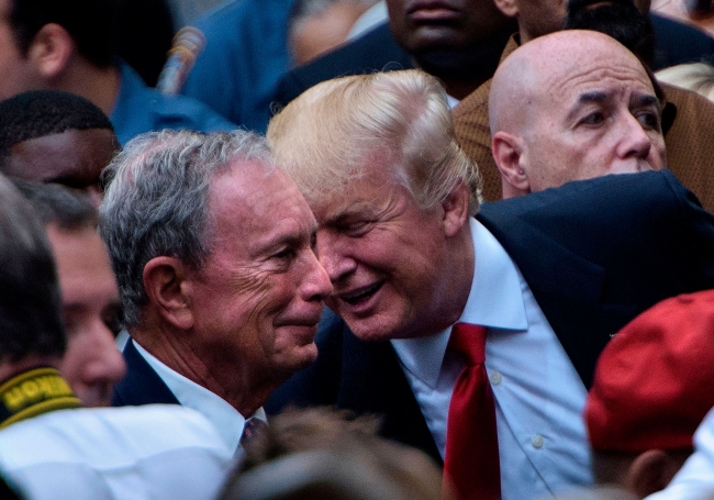 Kazananı, tarafların serveti ve kampanya bütçeleri belirleyecek olursa, Bloomberg’in Trump'a üstünlüğü ezici boyutta. Fotoğraf: Getty