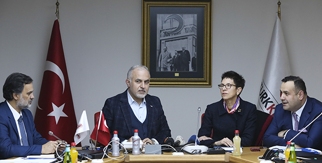 BM’den Türk Kızılayı’na ziyaret