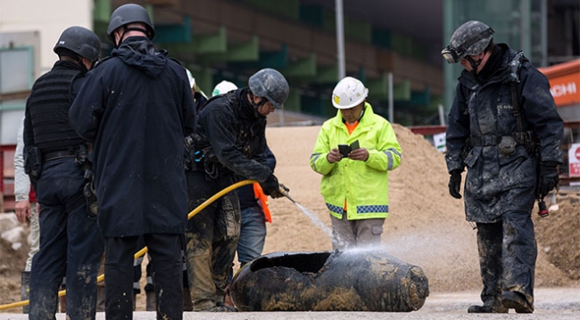 Hong Kong’da ikinci dünya savaşından kalma bomba bulundu