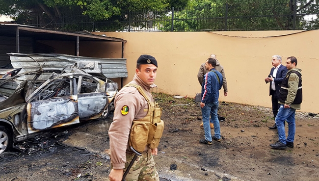 Lübnan'ın Sayda kentinde patlama