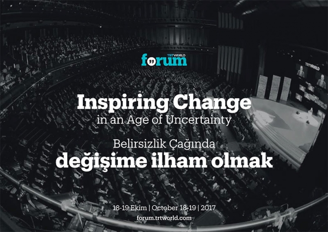 TRT World Forum: İstanbul'dan dünya'ya değişim ilhamı