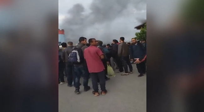 Bosna Hersek'te mültecilerin kaldığı binada yangın: 32 yaralı