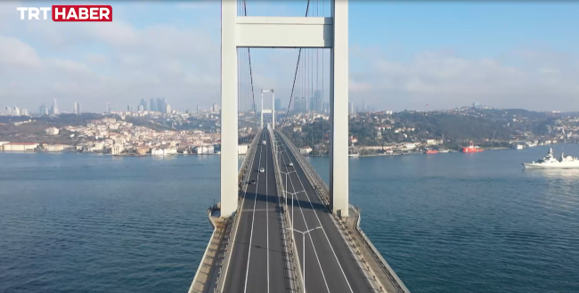 İstanbul Boğazı'nda tehlikeli trafik