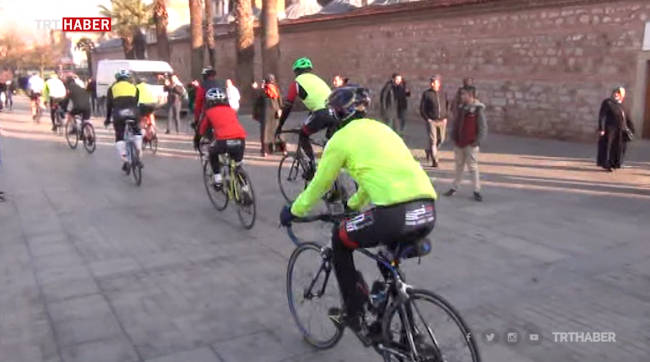 Şehitler için Kocaeli'den Çanakkale'ye pedal çevirecekler