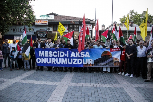 İsrail'in Gazze'deki katliamı yurt genelinde protesto edildi