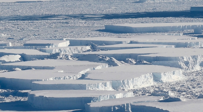 NASA'nın görüntülediği buz kütlesi şekliyle şaşırttı