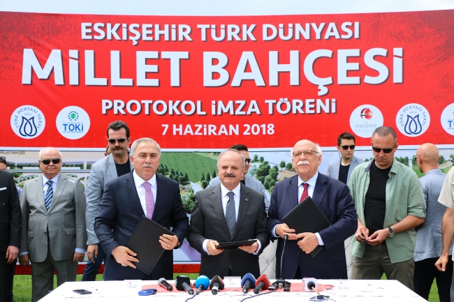 İlk Millet Bahçesi’nin protokolü imzalandı