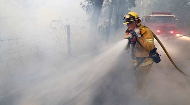 California'da yeni yangın alarmı