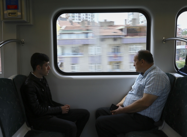 Başkentray'da yolcu sayısı 800 bine yaklaştı