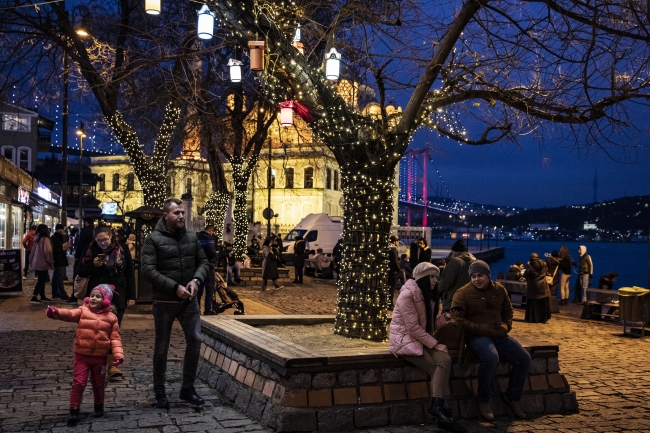 İstanbul'da yılbaşı heyecanı