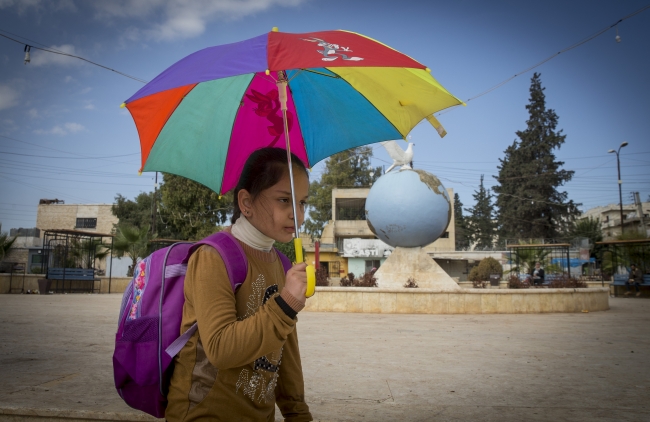 Terörden temizlenen Afrin'de huzur hakim. Fotoğraf: AA