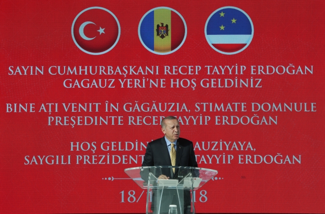 Cumhurbaşkanı Erdoğan: Gökoğuz Türklerinin kara gün dostu olmayı sürdüreceğiz