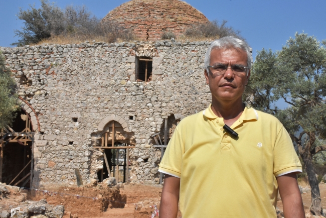 Antik kentteki Yelli Camii ayağa kaldırılacak
