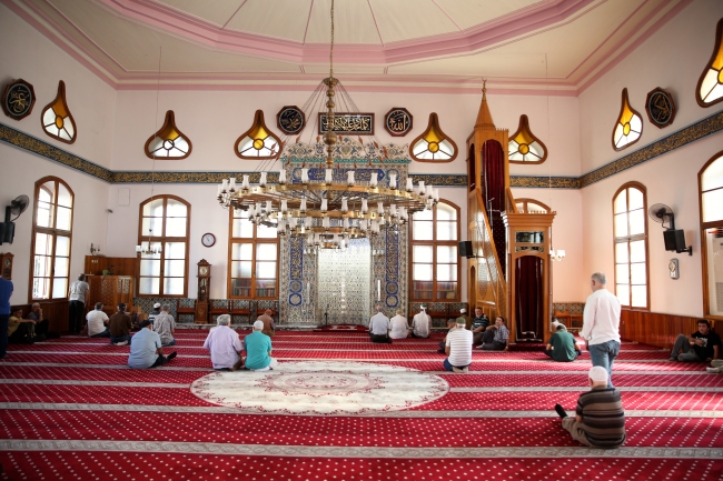 Tarihi Orhan Camii'nin minaresi aslına uygun yenilenecek