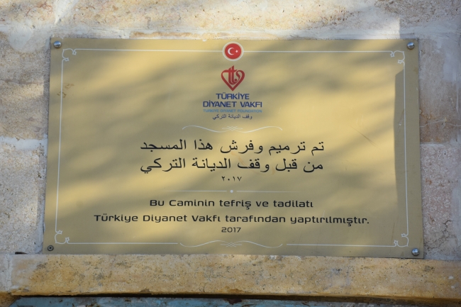 Türkiye Diyanet Vakfı Suriye'deki camilere sahip çıktı