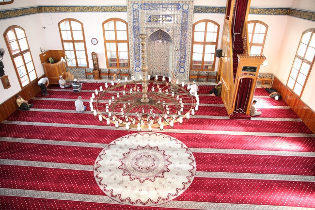 Tarihi Orhan Camii'nin minaresi aslına uygun yenilenecek