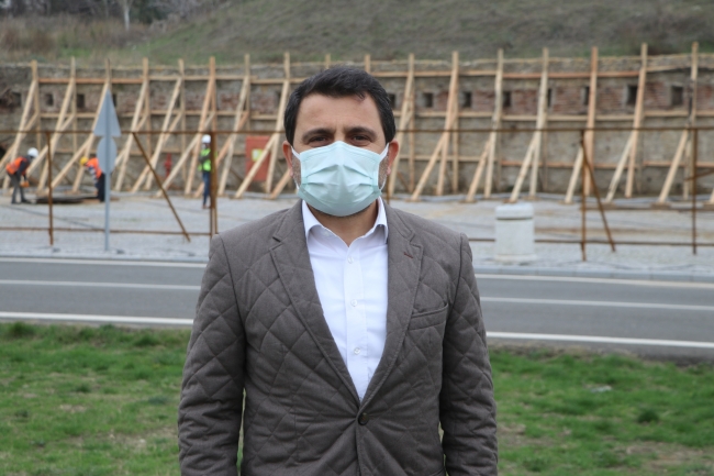 Çanakkale’de tarihi surlar restore ediliyor