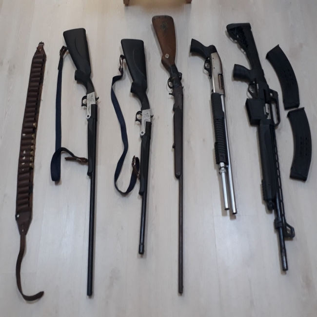 Çanakkale'de uyuşturucu ve kaçak silah operasyonları: 15 gözaltı