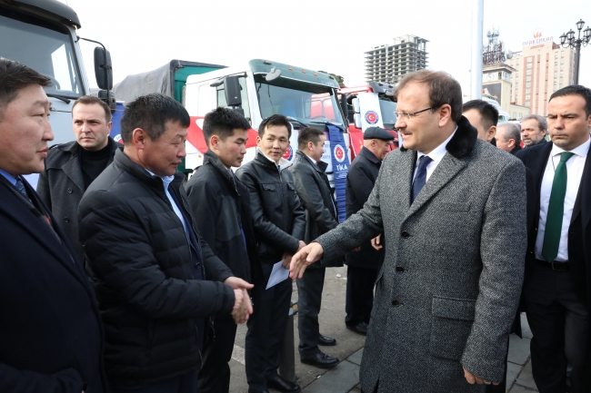 Başbakan Yardımcısı Çavuşoğlu, Moğolistan'da TİKA’nın yaptırdığı caminin açılışına katıldı