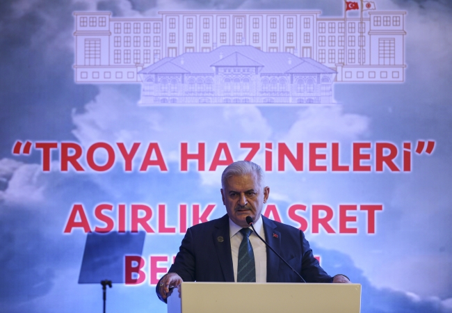 TBMM Başkanı Yıldırım: Yurt dışına çıkarılan kültür varlıklarımızın hepsi son derece kıymetli