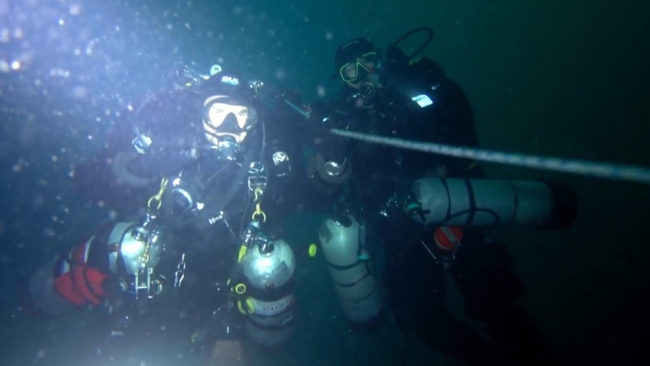 Sinop'ta batık gemi ve bombardıman uçağı bulundu